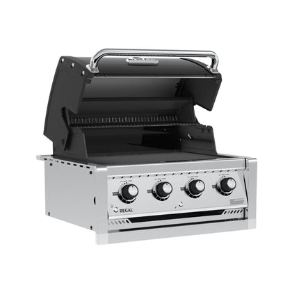 Broil King Regal 420 Built-In Εντοιχιζόμενη Ψησταριά Υγραερίου BBQ με 4 Καυστήρες Dual-Tube™ 985653 Μαύρο