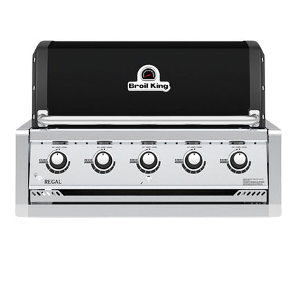 Broil King Regal 520 Built-In Εντοιχιζόμενη Ψησταριά Υγραερίου BBQ με 5 Καυστήρες Dual-Tube™ 886653 Μαύρο