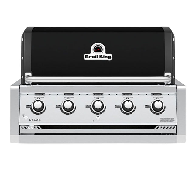 Broil King Regal 520 Built-In Εντοιχιζόμενη Ψησταριά Υγραερίου BBQ με 5 Καυστήρες Dual-Tube™ 886653 Μαύρο