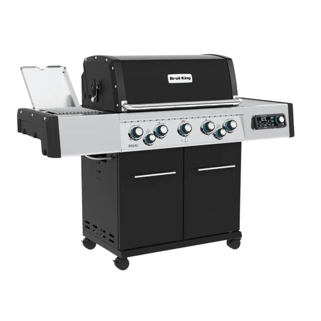 Broil King Regal Q 590 IR Ψησταριά BBQ με Τεχνολογία iQue™ και Υπέρυθρο Πλαϊνό Καυστήρα 688283 Μαύρο