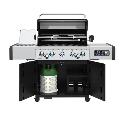 Broil King Regal Q 590 IR Ψησταριά BBQ με Τεχνολογία iQue™ και Υπέρυθρο Πλαϊνό Καυστήρα 688283 Μαύρο