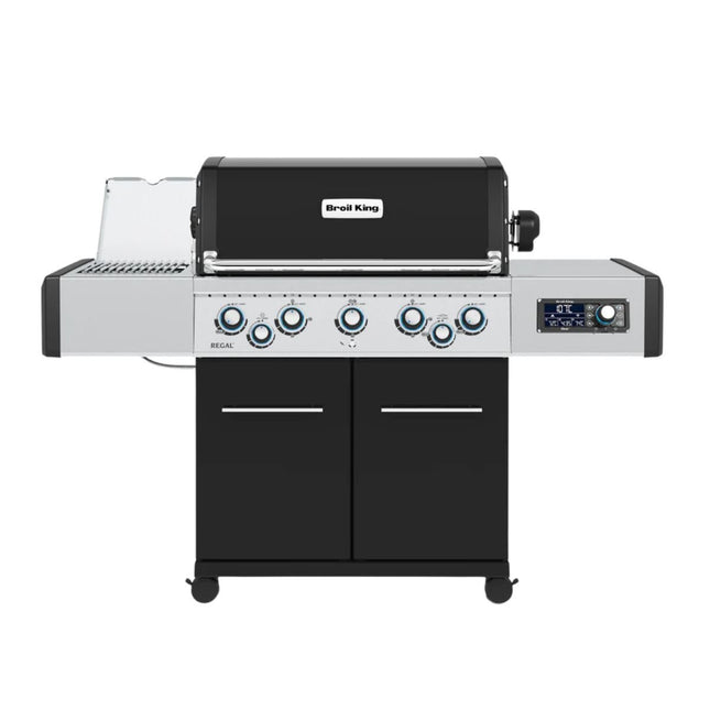 Broil King Regal Q 590 IR Ψησταριά BBQ με Τεχνολογία iQue™ και Υπέρυθρο Πλαϊνό Καυστήρα 688283 Μαύρο