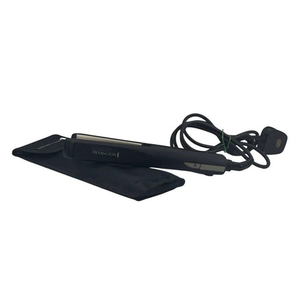 Remington Ceramic Straight 230 Ισιωτική Μαλλιών με Κεραμικές Πλάκες Τουρμαλίνης και Υψηλή Θερμοκρασία S1005 Μαύρο