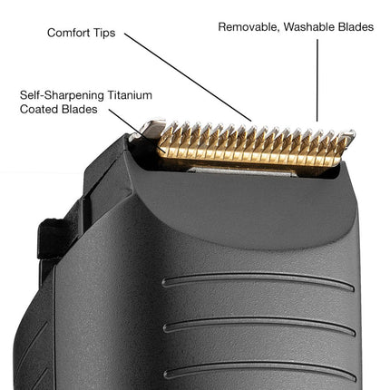 Remington Style Series B3 Τρίμερ Γενειάδας με Ρυθμιζόμενο Χτενάκι και Αυτοακονιζόμενες Λεπίδες MB3000