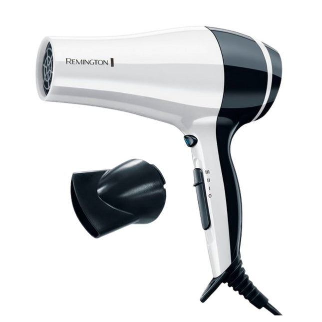 Remington Pro Dry Σεσουάρ Μαλλιών με Ιονισμό 2000W και Φυσούνα D3080 Λευκό