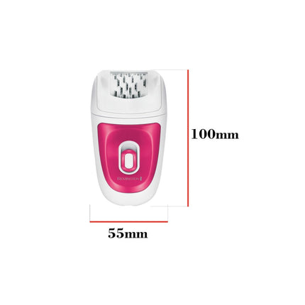 Remington Smooth & Silky EP3 Αποτριχωτική Μηχανή 3 σε 1 με 2 Ρυθμίσεις Ταχύτητας, 3 Εξαρτήματα και έως 4 Εβδομάδες Χωρίς Τρίχες EP7300