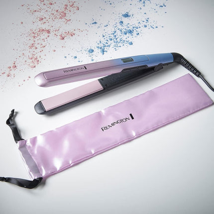 Remington Mineral Glow Ισιωτική Μαλλιών με Κεραμική Επίστρωση Ορυκτών, 9 Ρυθμίσεις Θερμοκρασίας και Λειτουργία Κλειδώματος S5408