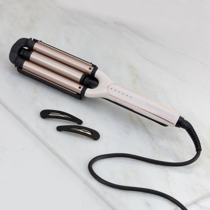 Remington PROluxe 4 σε 1 Κυματιστή Μαλλιών με Ρυθμιζόμενο Κύλινδρο για Διαφορετικά Στυλ Κυματισμών & OPTIheat Τεχνολογία CI91AW