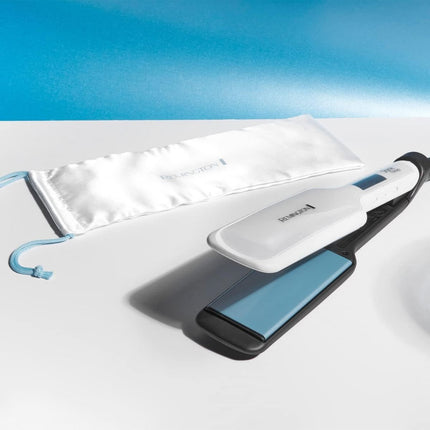 Remington Shine Therapy Ισιωτική Μαλλιών με Φαρδιές Κινούμενες Κεραμικές Πλάκες, Έλαιο Αργκάν και Βιταμίνη Ε S8550