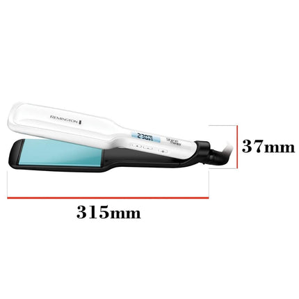 Remington Shine Therapy Ισιωτική Μαλλιών με Φαρδιές Κινούμενες Κεραμικές Πλάκες, Έλαιο Αργκάν και Βιταμίνη Ε S8550