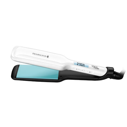 Remington Shine Therapy Ισιωτική Μαλλιών με Φαρδιές Κινούμενες Κεραμικές Πλάκες, Έλαιο Αργκάν και Βιταμίνη Ε S8550