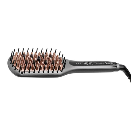 Remington Keratin Protect Θερμαινόμενη Βούρτσα Ισιώματος με Κερατίνη, Έλαιο Αμυγδάλου, Ιονική Τεχνολογία & Περιστρεφόμενο Καλώδιο CB7480