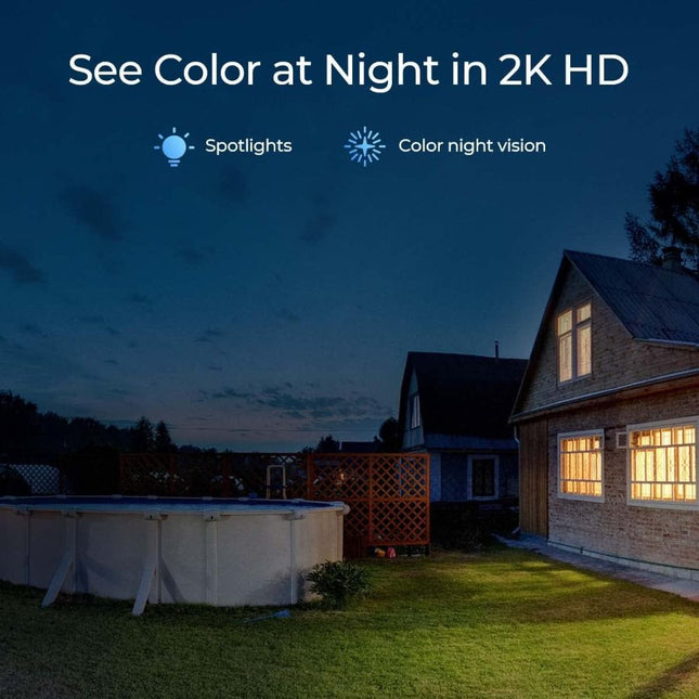 REOLINK Argus 3 Pro Εξωτερική Κάμερα Ασφαλείας 5MP με Μπαταρία & Solar Panel, Ανίχνευση Ανθρώπων/Οχημάτων & Διπλό Wi-Fi (B330)
