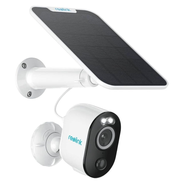 REOLINK Argus 3 Pro Εξωτερική Κάμερα Ασφαλείας 5MP με Μπαταρία & Solar Panel, Ανίχνευση Ανθρώπων/Οχημάτων & Διπλό Wi-Fi (B330)