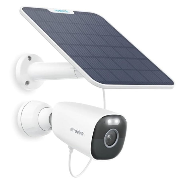 Reolink Argus Eco Ultra 4K με Ηλιακό Πάνελ Κάμερα Ασφαλείας WiFi Εξωτερικού Χώρου με Έξυπνη Ανίχνευση & Διπλή Νυχτερινή Όραση (B360)