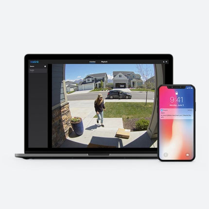 Reolink WiFi 4MP Βιντεοκουδούνι – Ασύρματη Σύνδεση με Εξαιρετική Ανάλυση 2K+ & Ενσωματωμένη Ανίχνευση Κίνησης