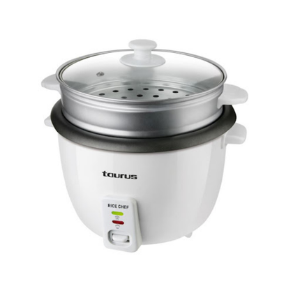 TAURUS Steamer, Rice Cooker, 300W, 0.6L, Non-stick Coating