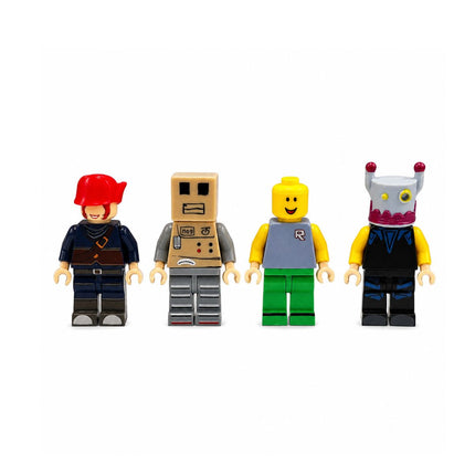 Rodlox Mini Figures Σετ 4 Συλλεκτικές Φιγούρες με Αξεσουάρ και Βάσεις 6+ Ετών