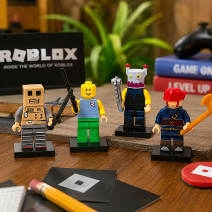 Rodlox Mini Figures Σετ 4 Συλλεκτικές Φιγούρες με Αξεσουάρ και Βάσεις 6+ Ετών