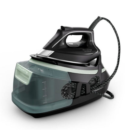 Rowenta Eco Steam Pro Σύστημα Σιδερώματος Ατμού 2800W με Πίεση 7,8 bar, Συνεχή Ατμό 140 g/min, Βολή Ατμού 500 g/min & Αφαιρούμενο Δοχείο 1,3L DG9621