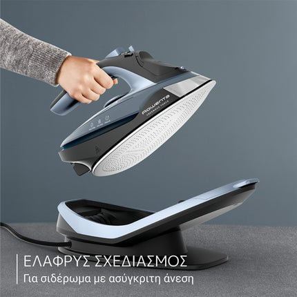 Rowenta Ασύρματο Σίδερο Ατμού 2500W Freemove Force με Ισχυρή Εκτόξευση Ατμού DE6720D1