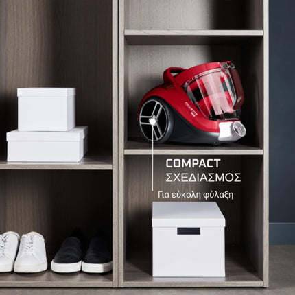 Rowenta Ηλεκτρική Σκούπα Χωρίς Σακούλα 900W Compact Power XXL με Κάδο 2,5L RO4B13