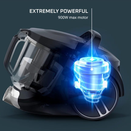 Rowenta Ηλεκτρική Σκούπα Χωρίς Σακούλα 900W Compact Power XXL με Κάδο 2,5L RO4B13