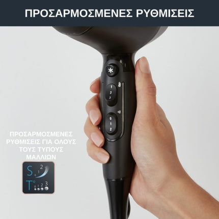 Rowenta Σεσουάρ Μαλλιών 2100W Pro Expert με Επαγγελματικό Μοτέρ AC και Επίστρωση Τουρμαλίνης CV8820