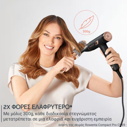 ROWENTA Ultimate Experience NANO Σεσουάρ Μαλλιών 1700W HY8310F0, Μαύρο