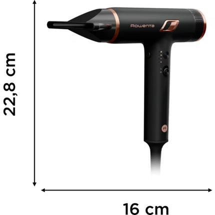 ROWENTA Ultimate Experience NANO Σεσουάρ Μαλλιών 1700W HY8310F0, Μαύρο