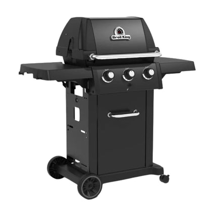 Broil King Royal 320 Shadow Ψησταριά BBQ με 3 Καυστήρες Dual-Tube™ και Flav-R-Wave™ 824253SDW Μαύρο