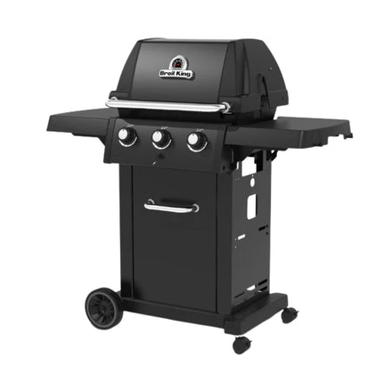 Broil King Royal 320 Shadow Ψησταριά BBQ με 3 Καυστήρες Dual-Tube™ και Flav-R-Wave™ 824253SDW Μαύρο