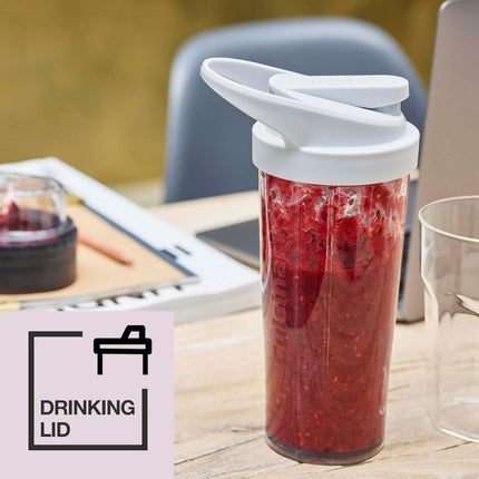 CUISINART Ασύρματο Μπλέντερ On The Go 200W 450ml σε Ασημί Χρώμα για Απόλυτη Αντοχή, Απόλαυση Παντού, Οποτεδήποτε