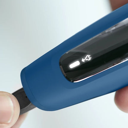 PHILIPS Series 5000 Επαναφορτιζόμενη Περιστρεφόμενη Ξυριστική Μηχανή Προσώπου με Κεφαλές Flex 360°, Λεπίδες ComfortTech, Οθόνη LED, SmartClick, Αδιάβροχη & έως 50 Λεπτά Λειτουργίας S5466/17