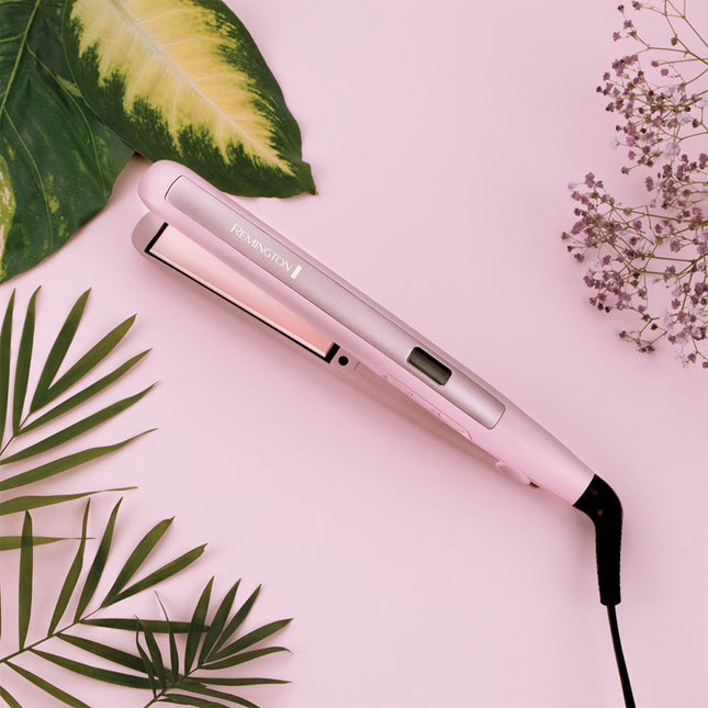 Remington Coconut Smooth Ισιωτική Μαλλιών με Κεραμικές Πλάκες Καρύδας για Λεία Μαλλιά Χωρίς Φριζάρισμα S5901