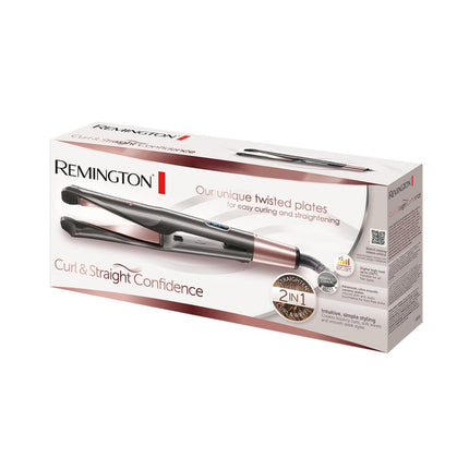 Remington Ισιωτική Μαλλιών Curl & Straight Confidence για Μπούκλες, Κυματισμούς και Ίσια Μαλλιά S6606