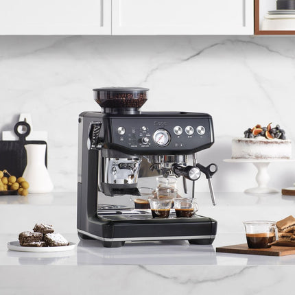 SAGE Barista Express Impress Ημιαυτόματη Μηχανή Espresso 15 bar με Μύλο & Impress™ Puck System SES876BTR4GUK1 Μαύρο