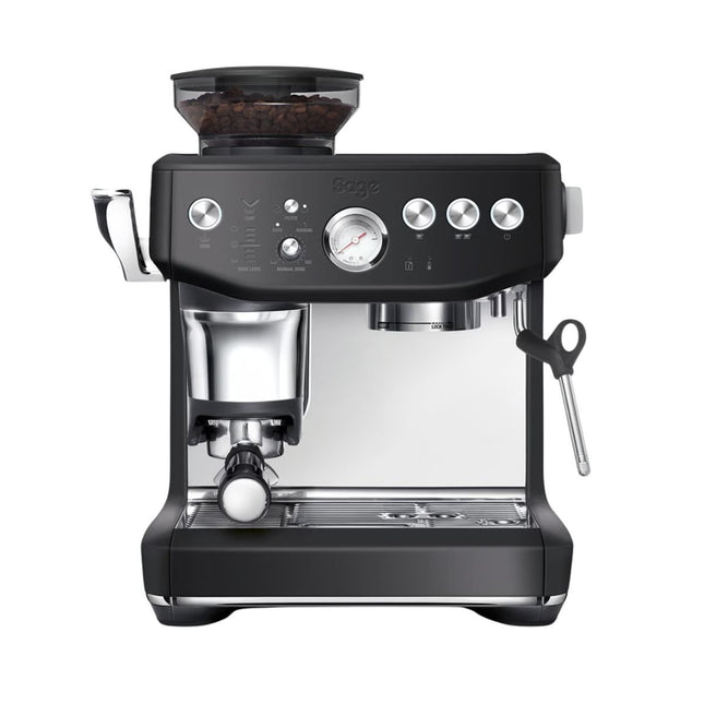 SAGE Barista Express Impress Ημιαυτόματη Μηχανή Espresso 15 bar με Μύλο & Impress™ Puck System SES876BTR4GUK1 Μαύρο