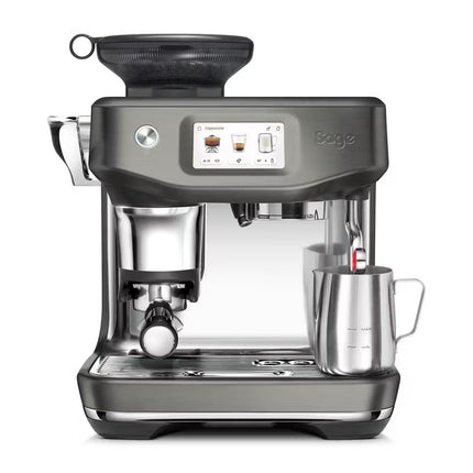 SAGE Barista Touch Impress Μηχανή Espresso 2L με Cold Brew, ThermoJet®, 30 Ρυθμίσεις Άλεσης & Ενσωματωμένο Μύλο SES882BST4GUK1 Μαύρο