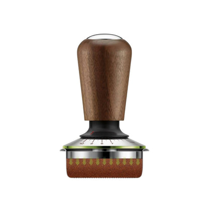 SAGE Tamper Καφέ 54mm με Ρύθμιση Πίεσης 7–10kg & Αυτόματη Εξισορρόπηση με Λαβή Καρυδιάς SEA202WLW0ZEU1