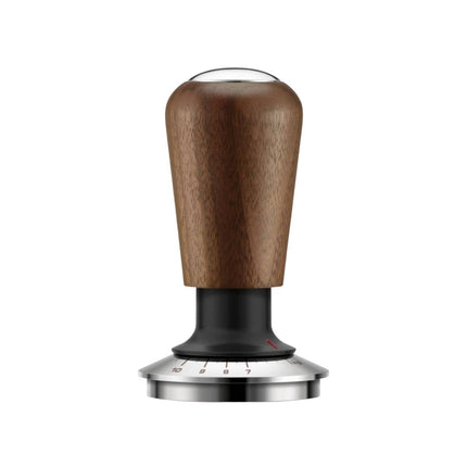 SAGE Tamper Καφέ 54mm με Ρύθμιση Πίεσης 7–10kg & Αυτόματη Εξισορρόπηση με Λαβή Καρυδιάς SEA202WLW0ZEU1