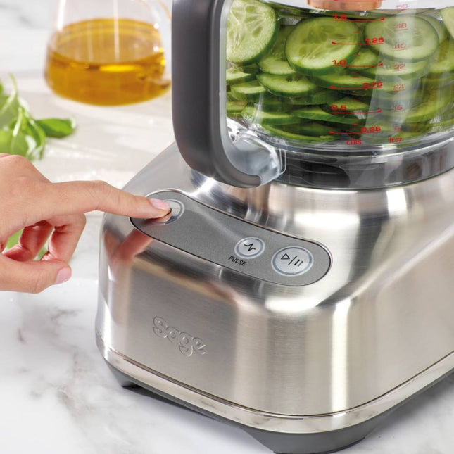 SAGE The Paradice 9 Πολυκόφτης Πολυμίξερ 2L 650W με Δίσκους Κοπής, Dicing Kit & Αποθήκευση Εξαρτημάτων SFP638BSS2GUK1