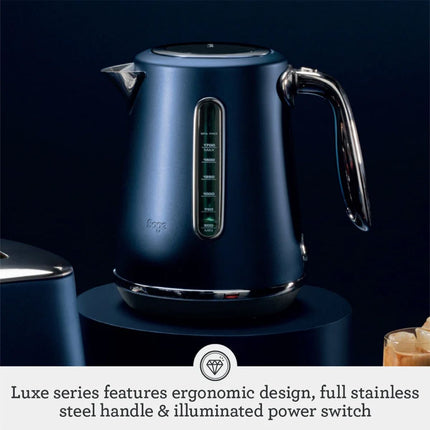 SAGE Luxe Βραστήρας Νερού 2400W 1.7 L με Thermocoil & Περιστροφή 360° SKE735DBL4GEU1 Μπλε