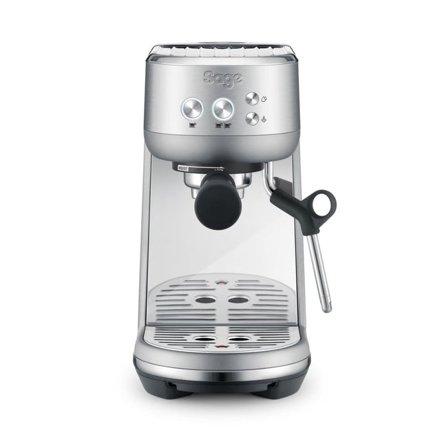 SAGE the Bambino Μηχανή Espresso 15 bar με ThermoJet & Ακροφύσιο Ατμού για Microfoam SES450BSS4GUK1 Ασημί