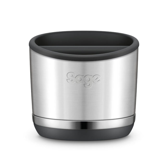 SAGE Knock Box 10 Δοχείο Απόρριψης Καφέ από Ανοξείδωτο Ατσάλι για Portafilter SEA501BSS0ZEU1 Ασημί