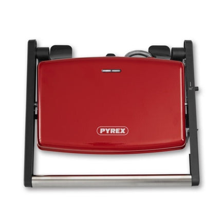 PYREX SB-292 Panini Retro Τοστιέρα XL 1500W με Αντικολλητικές Πλάκες & Άνοιγμα 180°
