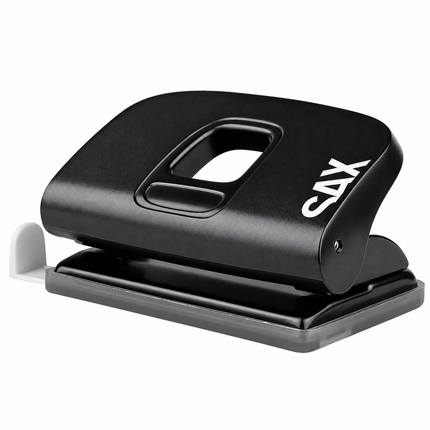 SAX EASYpro 158 Tρυπητήρι Xαρτιού με οδηγό για τακτοποιημένη αρχειοθέτηση 10 Φύλλα S-158/19 Μαύρο
