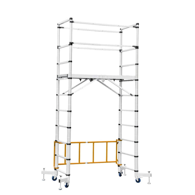 3σε1 Πολυμορφική Σκάλα Σκαλωσιάς Αλουμινίου 300x145x91cm