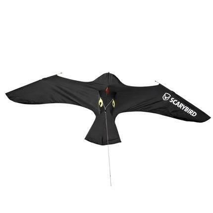 Ιπτάμενος Απωθητικός Αετός Πουλιών 120x65cm με Τηλεσκοπικό Κοντάρι 6m για Φυσική & Αθόρυβη Προστασία