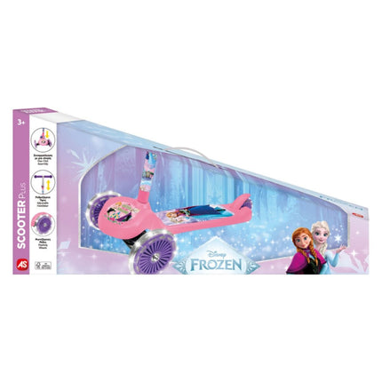 AS Παιδικό Πατίνι Plus Τρίτροχο Frozen με Φωτιζόμενες Ρόδες & Ρυθμιζόμενο Τιμόνι 3+ Ετών